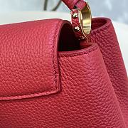 Louis Vuitton LV Capucines Mini Red 21 x 14 x 8 cm - 2