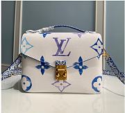 Louis Vuitton LV Pochette Metis By the Pool Blue 25x19x7cm - 1