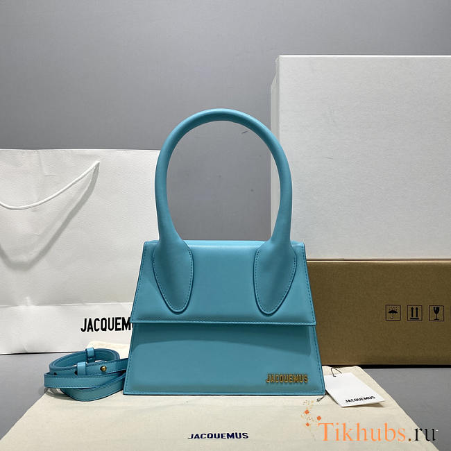 Jacquemus Blue Le Chiquito Mini Bag 18x8x15cm - 1