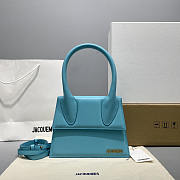 Jacquemus Blue Le Chiquito Mini Bag 18x8x15cm - 1