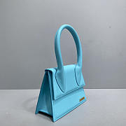 Jacquemus Blue Le Chiquito Mini Bag 18x8x15cm - 5