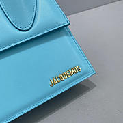 Jacquemus Blue Le Chiquito Mini Bag 18x8x15cm - 2