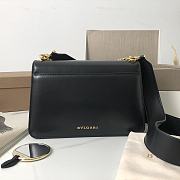 BVLGARI Serpenti Forever Crossbody Bag Black 25x16.5x8cm - 6