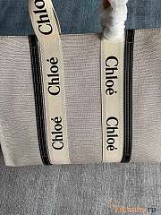 Chloe Large Woody Tote Bag 45x33x13cm - 5