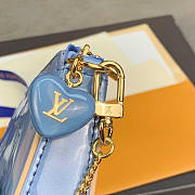 Louis Vuitton LV Mini Pochette Accessoires Blue 15.5 x 10.5 x 4 cm - 3