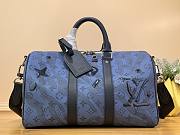 Louis Vuitton LV Keepall Bandoulière 35 Blue 34 x 21 x 16 cm - 1