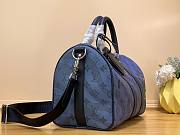 Louis Vuitton LV Keepall Bandoulière 35 Blue 34 x 21 x 16 cm - 5