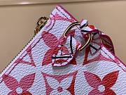 Louis Vuitton LV Neverfull MM Rose Pink 31x28x14cm - 4