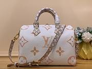 Louis Vuitton LV Speedy Bandoulière 25 Beige 25x19x15cm - 3