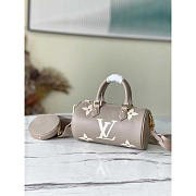 Louis Vuitton LV Papillon BB Dove Cream 20x10x10cm - 1