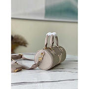 Louis Vuitton LV Papillon BB Dove Cream 20x10x10cm - 5