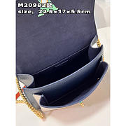 Louis Vuitton LV Mylockme Chain Bag Navy Blue 22.5 x 17 x 5.5 cm - 3