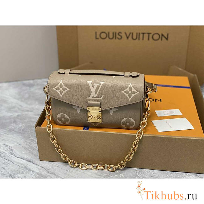 Louis Vuitton LV Pochette Métis East West Tourterelle Bag 21.5x6x13.5cm - 1