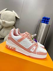 Louis Vuitton LV Sneaker Trainer Pink - 1