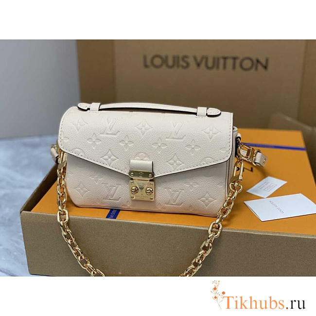 Louis Vuitton LV Pochette Métis East West Creme Bag 21.5x6x13.5cm - 1