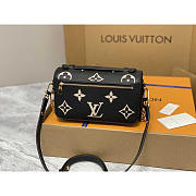 Louis Vuitton LV Pochette Métis East West Tourterelle Black Beige 21.5x6x13.5cm - 4