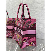 Dior Medium Book Tote Peach Multicolour 36x18x28cm - 4