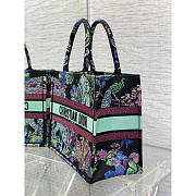 Dior Medium Book Tote Blue Multicolor 36 x 27.5 x 16.5 cm - 5