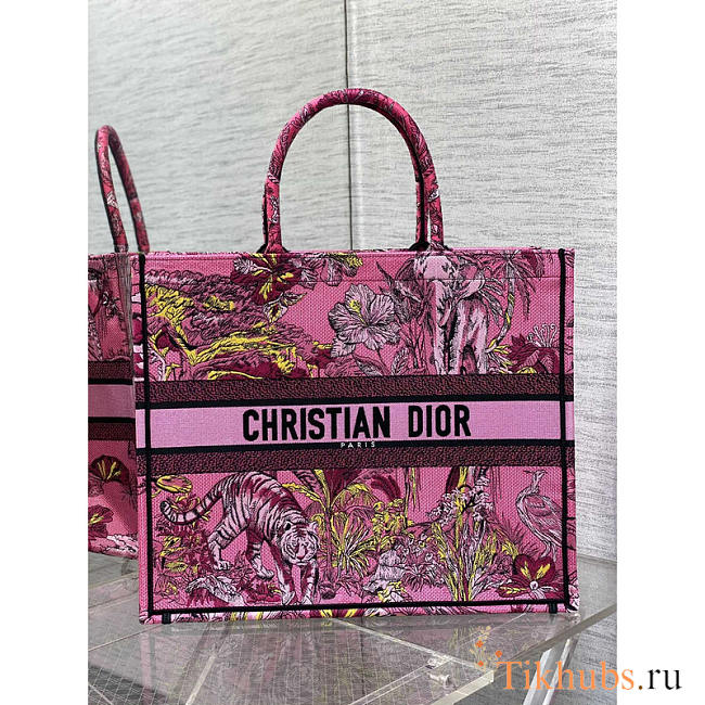 Dior Large Book Tote Pink 42 x 35 x 18.5 cm - 1