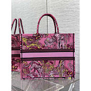 Dior Large Book Tote Pink 42 x 35 x 18.5 cm - 4