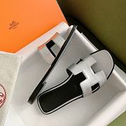 Hermes Oran Slide Silver - 4