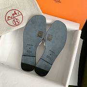 Hermes Oran Slide Silver - 2