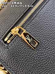 Louis Vuitton LV Mylockme Chain Bag Black Cream 22.5 x 17 x 5.5 cm - 5