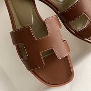 Hermes Slippers Brown - 3