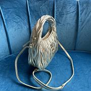 Miumiu Wander Matelassé Nappa Leather Bag Gold 23x13x7cm - 5