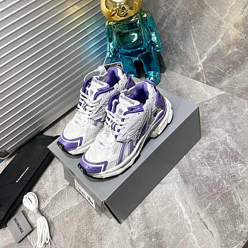 Balenciaga Runner Low-top Sneakers Purple