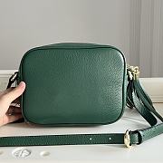 Gucci Soho Small Leather Disco Green Bag 21x15x7cm - 3