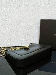 BVLGARI Serpenti Baia Shoulder Bag Black 27.5x18x4.5cm - 2