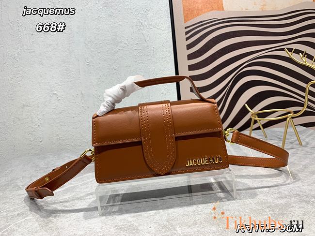 Jacquemus Le Bambino Brown 17.5 x 9 cm - 1