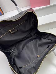 Miumiu Leather Top Handle Black Bag 34x23x10cm - 5