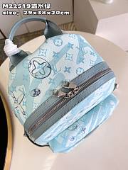 Louis Vuitton LV Discovery Backpack Crystal Blue 29 x 38 x 20 cm - 6