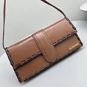 Jacquemus Le Bambino Long Lacet Brown 28x13.5x6cm - 4