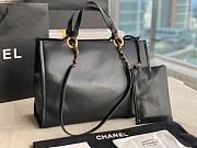 Chanel 22 Calfskin Tote Bag Large Black 39x29x15cm - 4