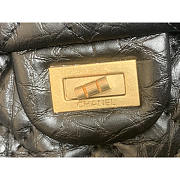 Chanel Hanbag Aged Calfskin & Gold-Tone Metal Black 24.5x9x27cm - 6