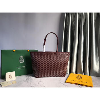 Goyard Saint Louis GM Bag Burgundy 34x20x40cm