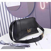 Balenciaga Downtown Small Shoulder Bag Black 29x10x18cm - 5