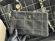 Chanel Maxi Shopping Bag Black 44x32x21cm - 2