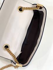 Fendi Baguette Chain Bag Milky White 27x6x13cm - 6