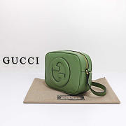 Gucci Blondie Small Shoulder Bag Green 24x15.5x5cm - 5