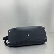 Balenciaga Waist Large Bag Grained Calfskin In Black 50x17x37cm - 5