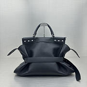 Balenciaga Waist Large Bag Grained Calfskin In Black 50x17x37cm - 3