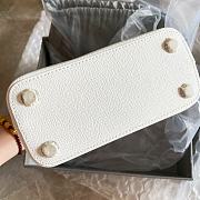 Balenciaga Women's White Ville Mini Top Handle Bag 18x8x15cm - 4