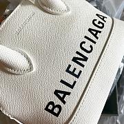 Balenciaga Women's White Ville Mini Top Handle Bag 18x8x15cm - 3