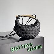 Bottega Veneta Mini Sardine Black 20x12x2.5cm - 1