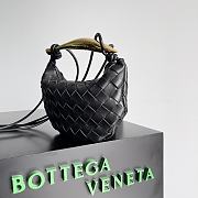 Bottega Veneta Mini Sardine Black 20x12x2.5cm - 6