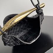 Bottega Veneta Mini Sardine Black 20x12x2.5cm - 3